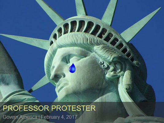 professor-protester