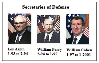 Clinton Secretaries of Defense