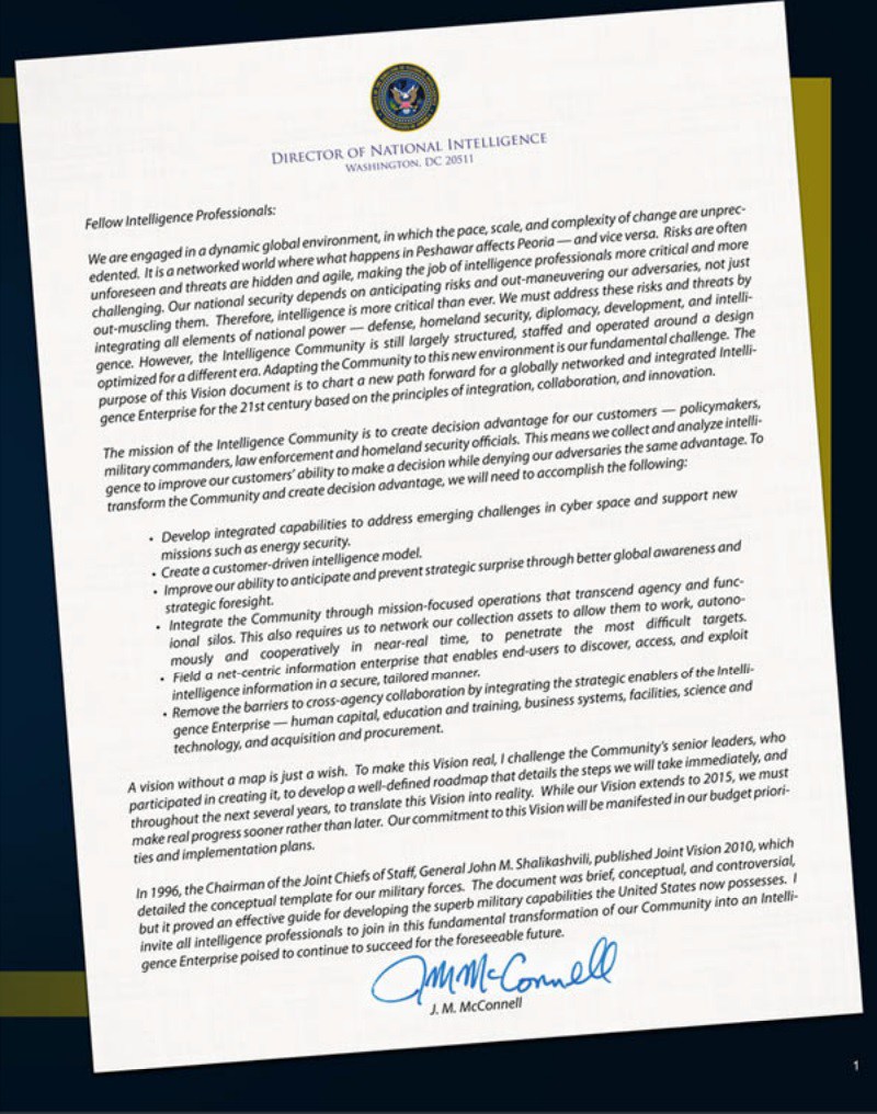 McConnells Letter