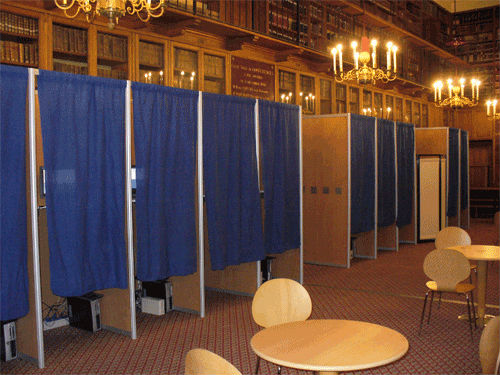 Voting-booths