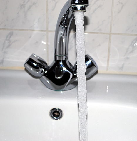 Aerated tap water