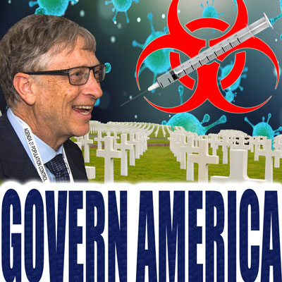 Bill Gates smiles at a graveyard.