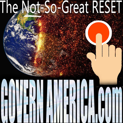The globalists' button for the "Great Reset" is a detonation button for the world.